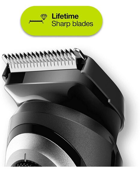 Series 5 Beard trimmer with Precision Dial, 3 Attachments and Gillette Fusion5 ProGlide razor